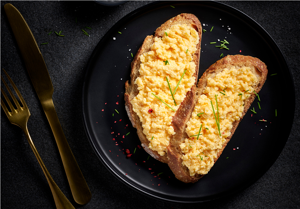 Pre-Made Scrambled Egg  Time-Saving and Versatile